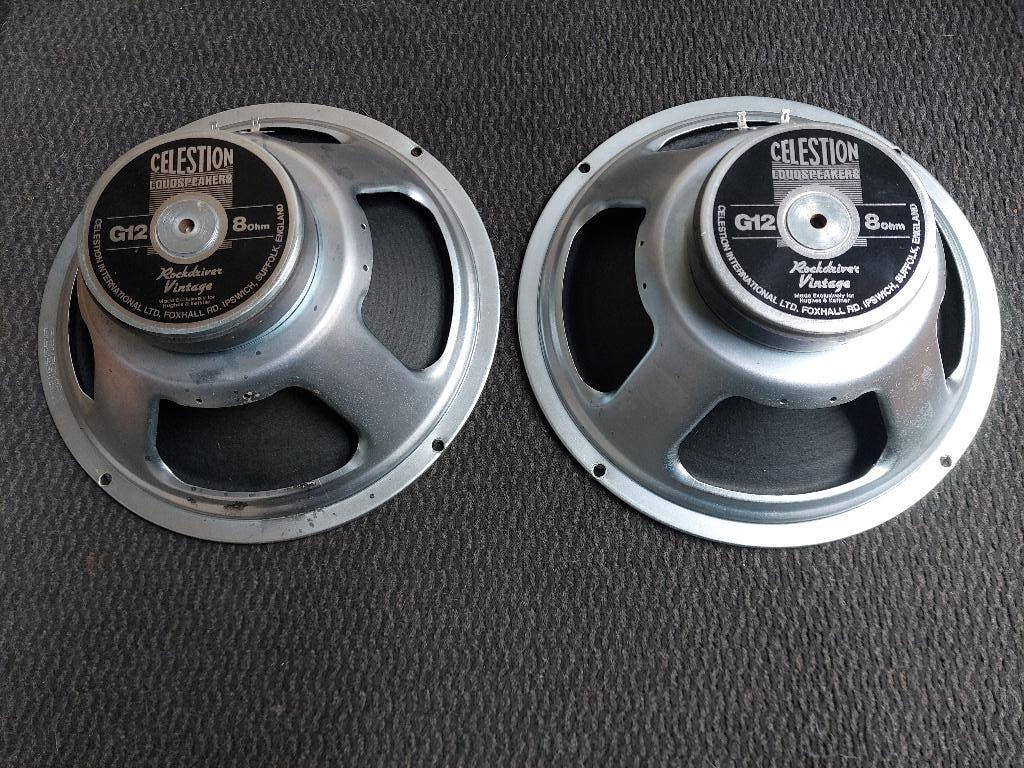2x Celestion G12V Rockdriver Vintage England Ipswich