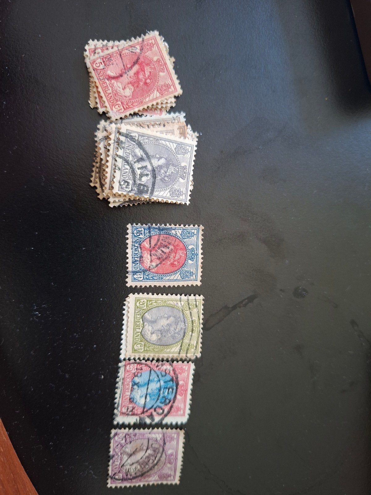 Wilhelmina Bontkraag Postzegels - Gestempeld, Postzegels en Munten, Ophalen of Verzenden, T/m 1940, Gestempeld