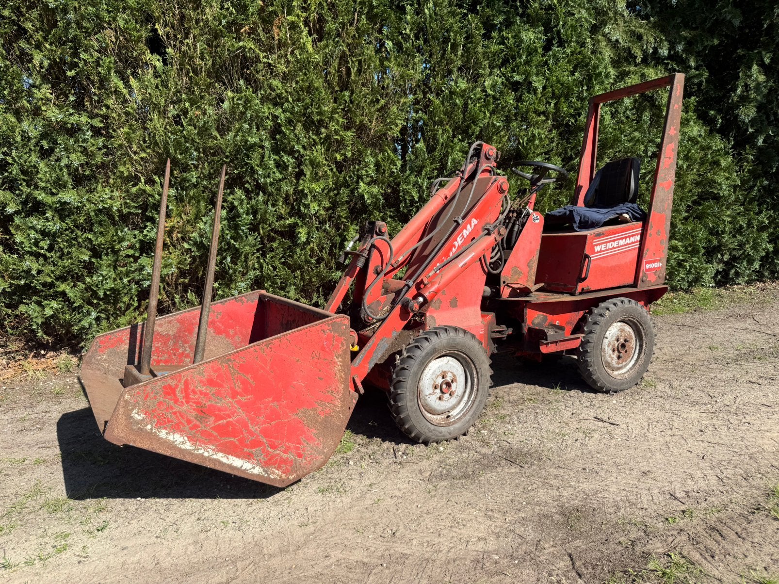 Weidemann 910 D/R Shovel, Ophalen, Weidemann, Weidemann, Weidemann