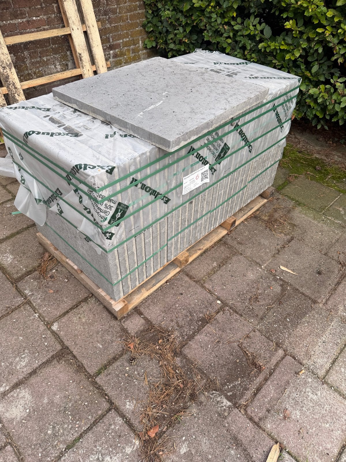 Nieuwe tuintegels compleet pallet ca 10m2, Ophalen, Nieuw, 10 m² of meer, Beton