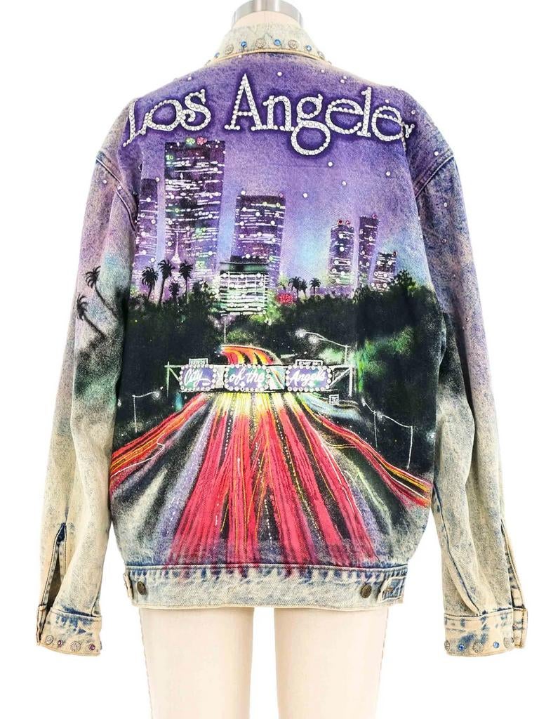 GEZOCHT: Tony Alamo Los Angeles denim jackets, Ophalen, Overige kleuren, Maat 42/44 (L), Jasje