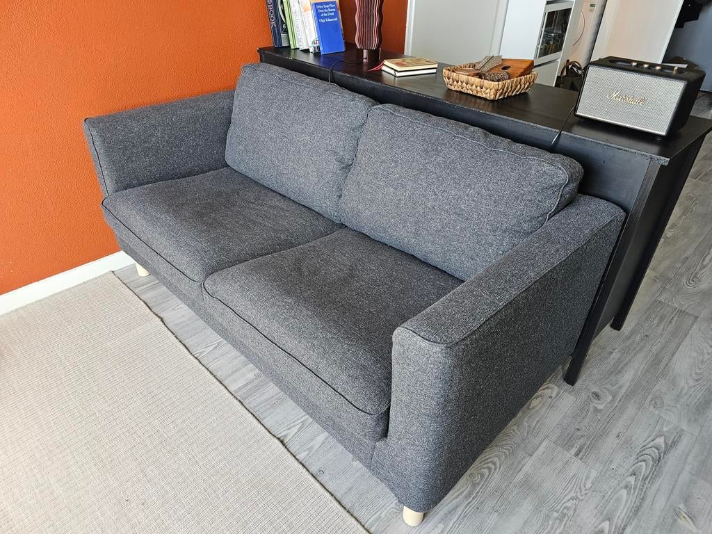 IKEA bank grijs, Ophalen, 150 tot 200 cm, Tweepersoons, 75 tot 100 cm