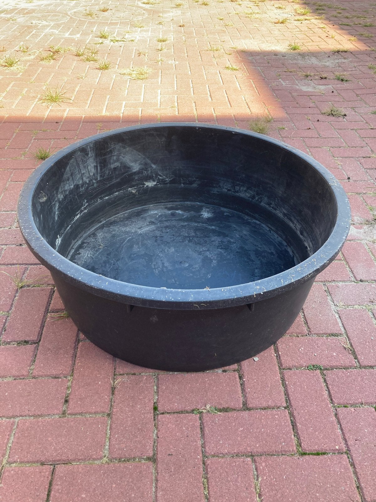Grote kunststof drinkbak waterbak diameter 87 cm hoogt 32 c, Ophalen, Gebruikt