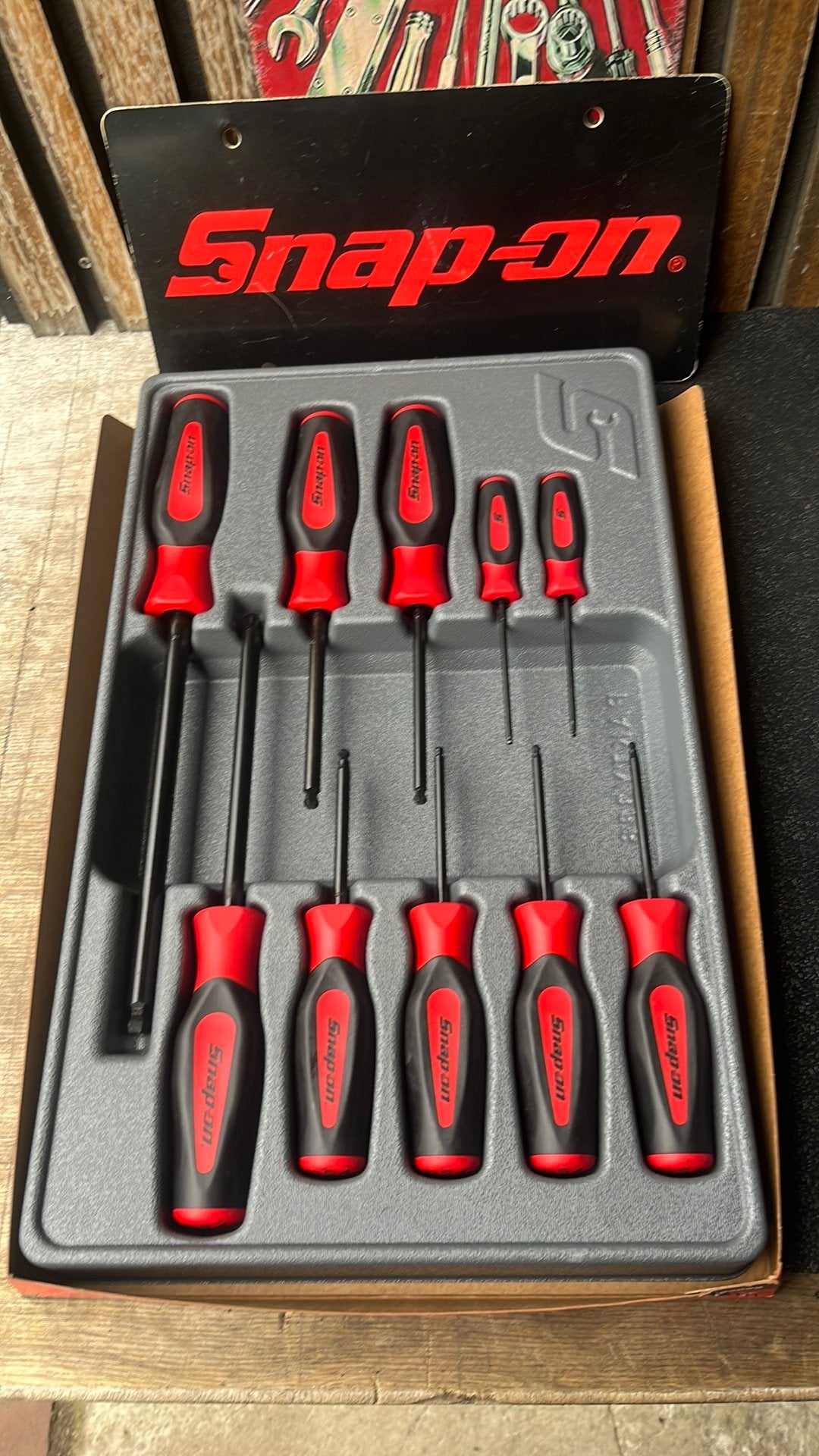 Snap On SGAB1000BR set inbusschroevendraaiers, Ophalen of Verzenden, Nieuw
