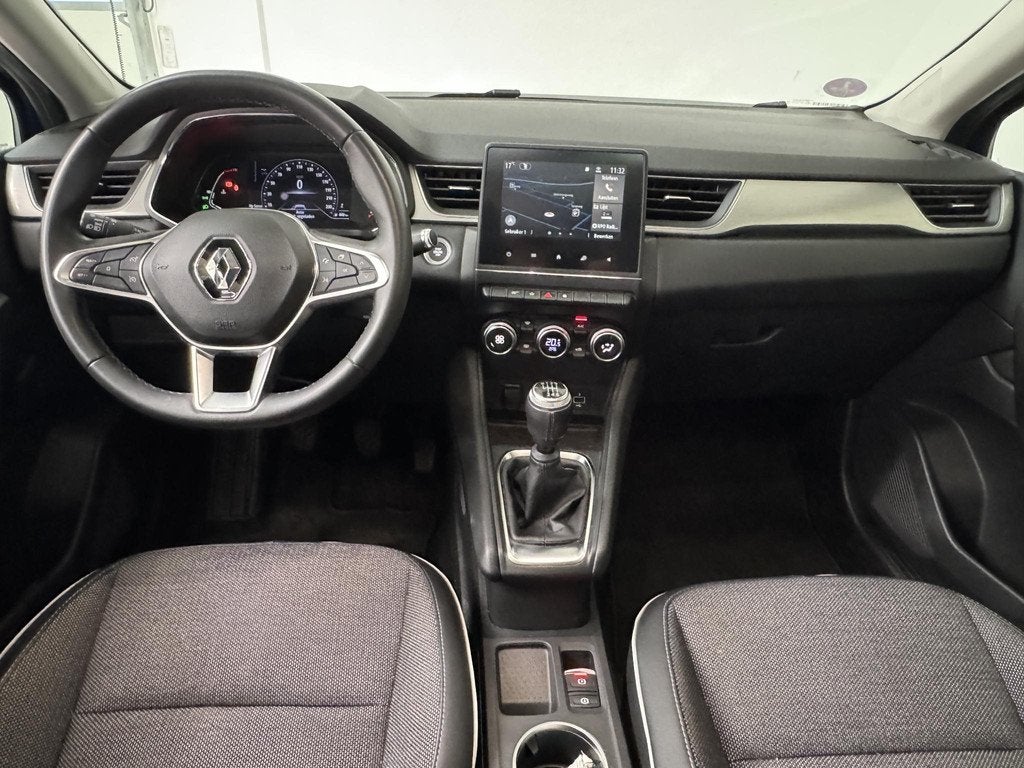 Renault Captur 1.3 TCe 140 Intens | Navigatie | Panoramadak, Auto's, Renault, Gebruikt, 4 cilinders, Met garantie (alle), Blauw