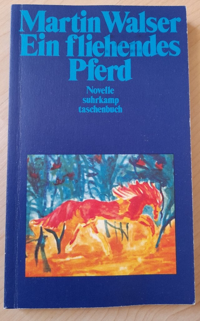 EIN FLIEHENDES PFERD   Martin Walser Duitstalig, Ophalen of Verzenden, Gelezen