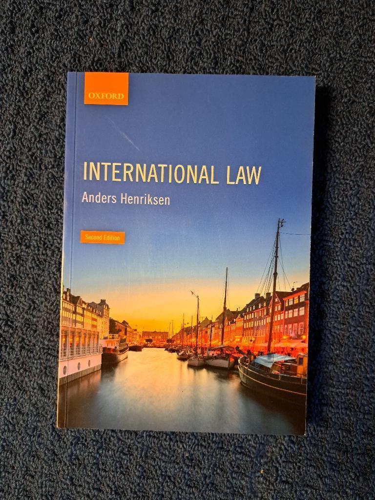 International law, Boeken, Onbekend, Ophalen of Verzenden, Alpha, WO