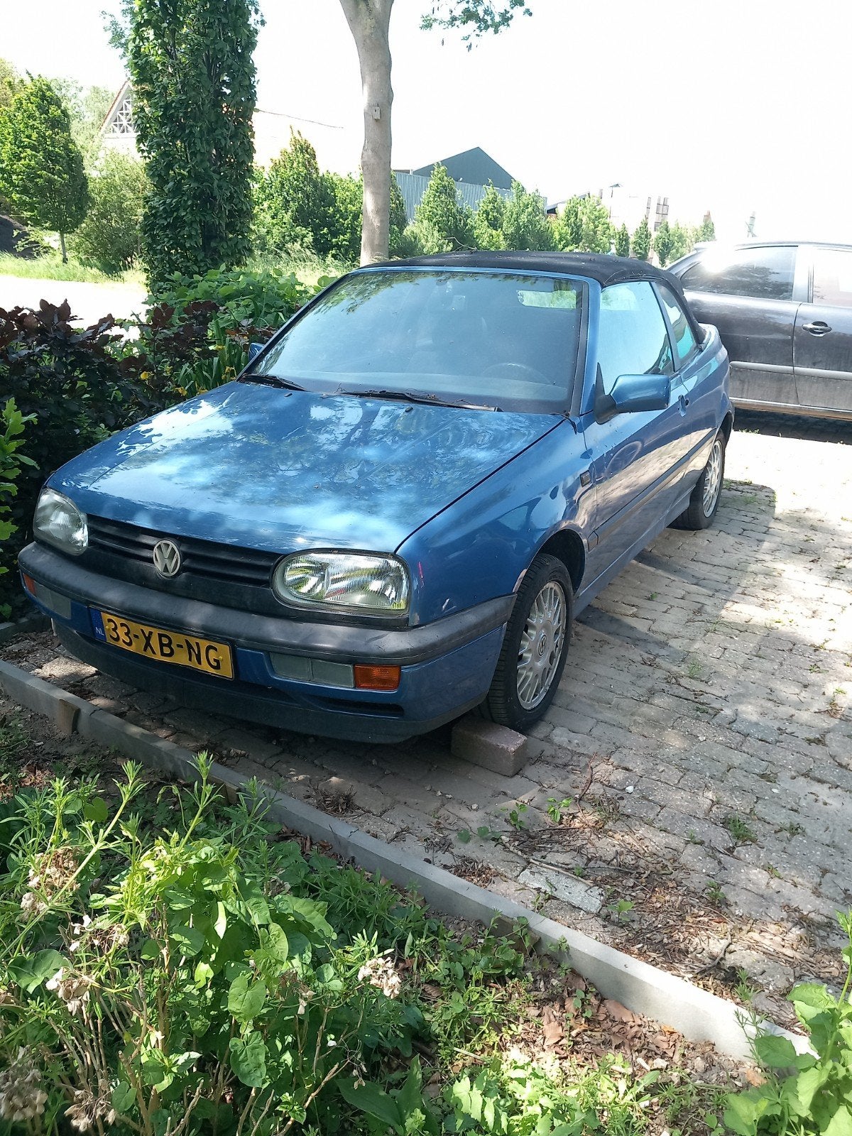 Volkswagen Golf 1.8 Cabriolet 55KW E2 1994 Blauw, Voorwielaandrijving, 74 pk, 4 cilinders, Cabriolet