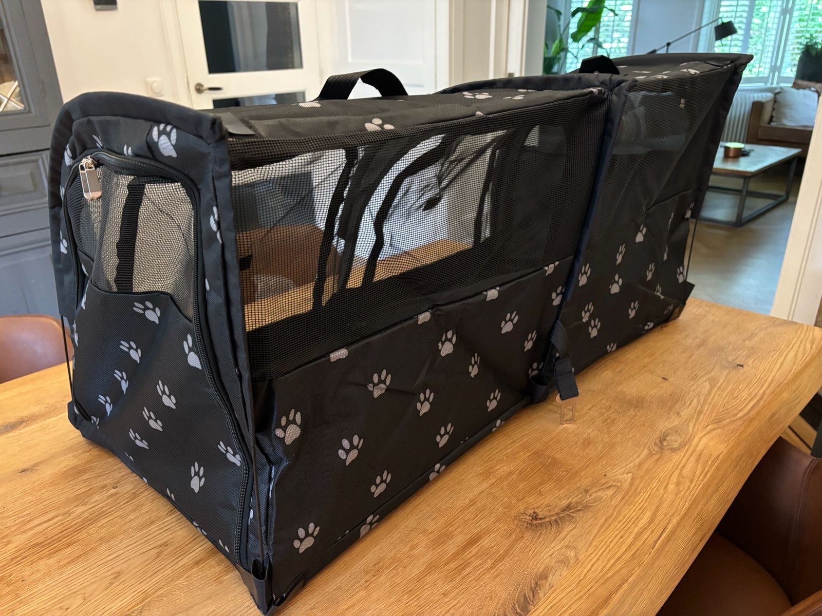 Grote reis/transportmand katten nieuw, Dieren en Toebehoren, Katten-accessoires, Ophalen of Verzenden
