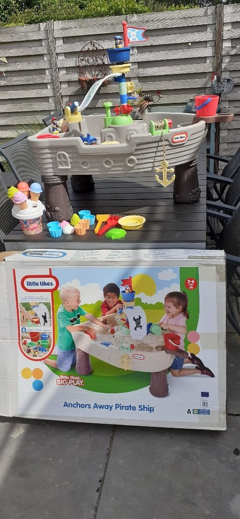 Little Tikes watertafel piratenboot, Kinderen en Baby's, Ophalen, Gebruikt