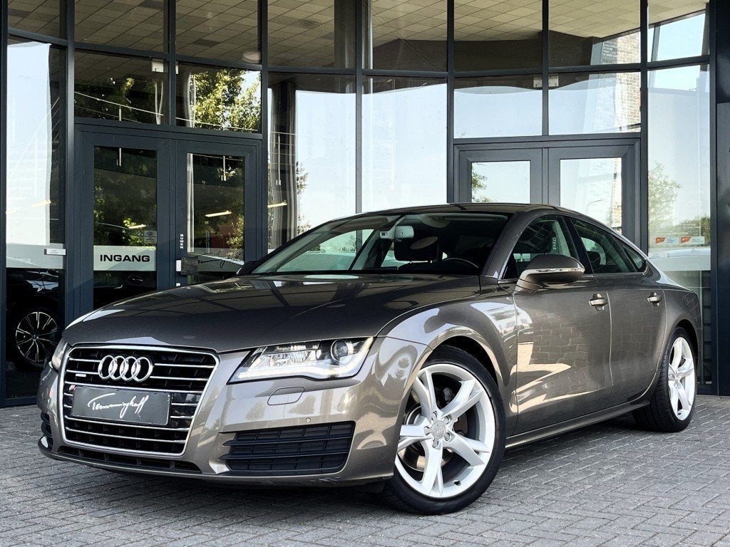 Audi A7 3.0 TDI Q. PRO LINE - ORG. NL. - WEGKL. TREKH., Auto's, Audi, Euro 5, Gebruikt, 2000 kg, 4 stoelen