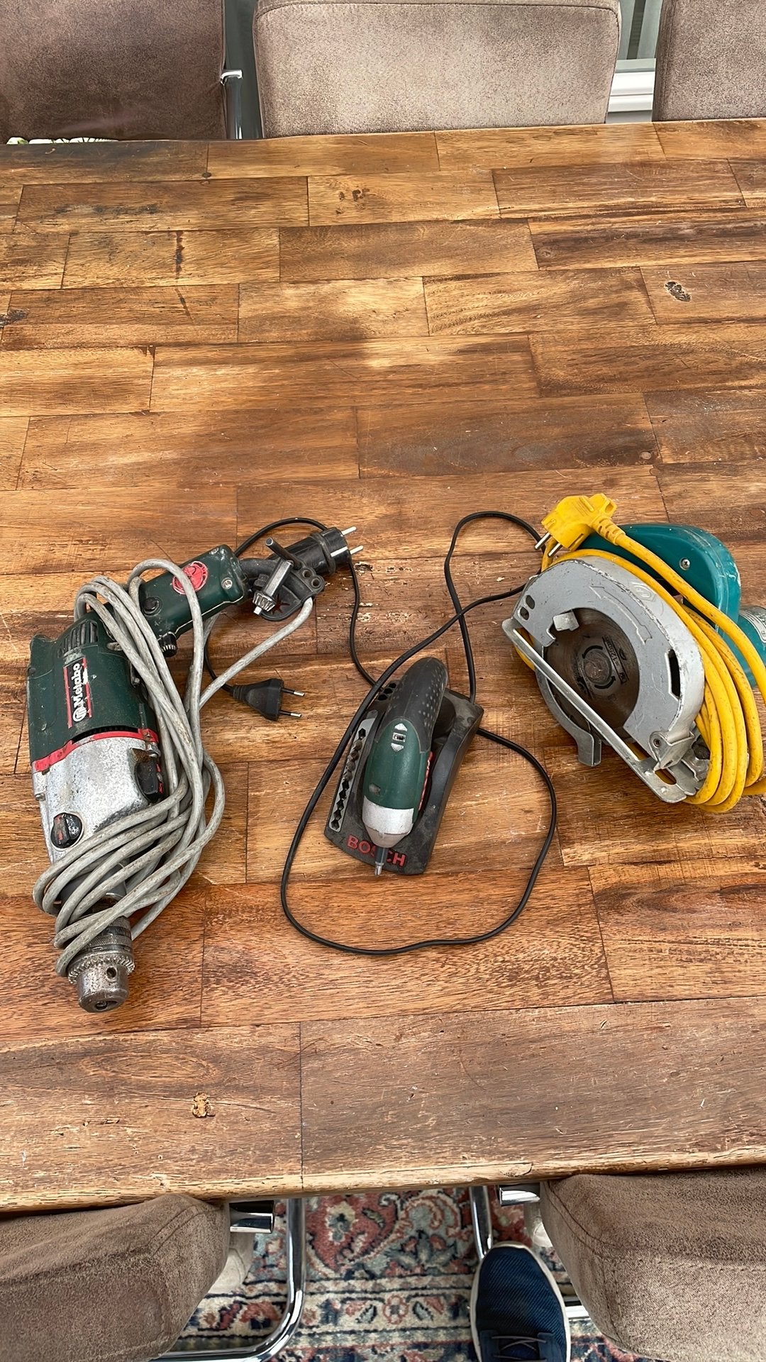 Circelzaag, Ophalen, Minder dan 600 watt, Decoupeerzaag, 30 tot 70 mm