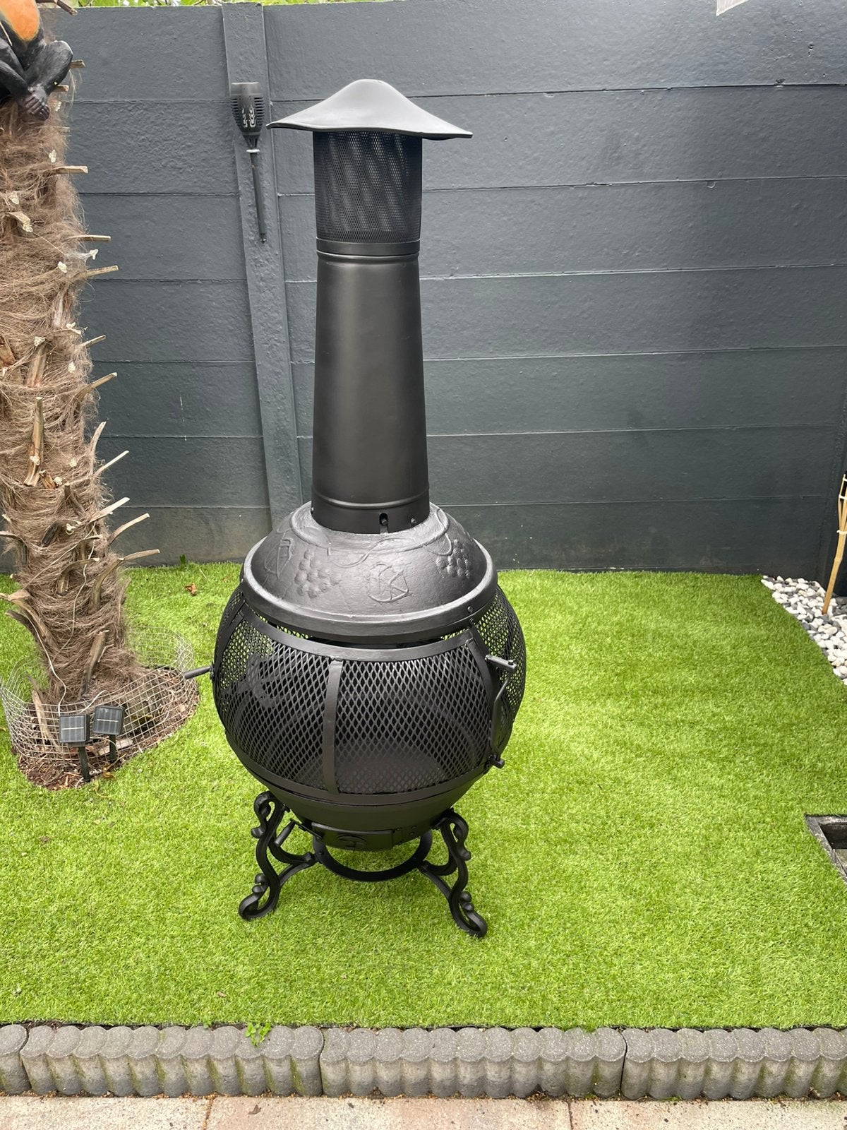 Tuinhoutkachel met een barbecue erin 145x55 cm, Ophalen, Nieuw