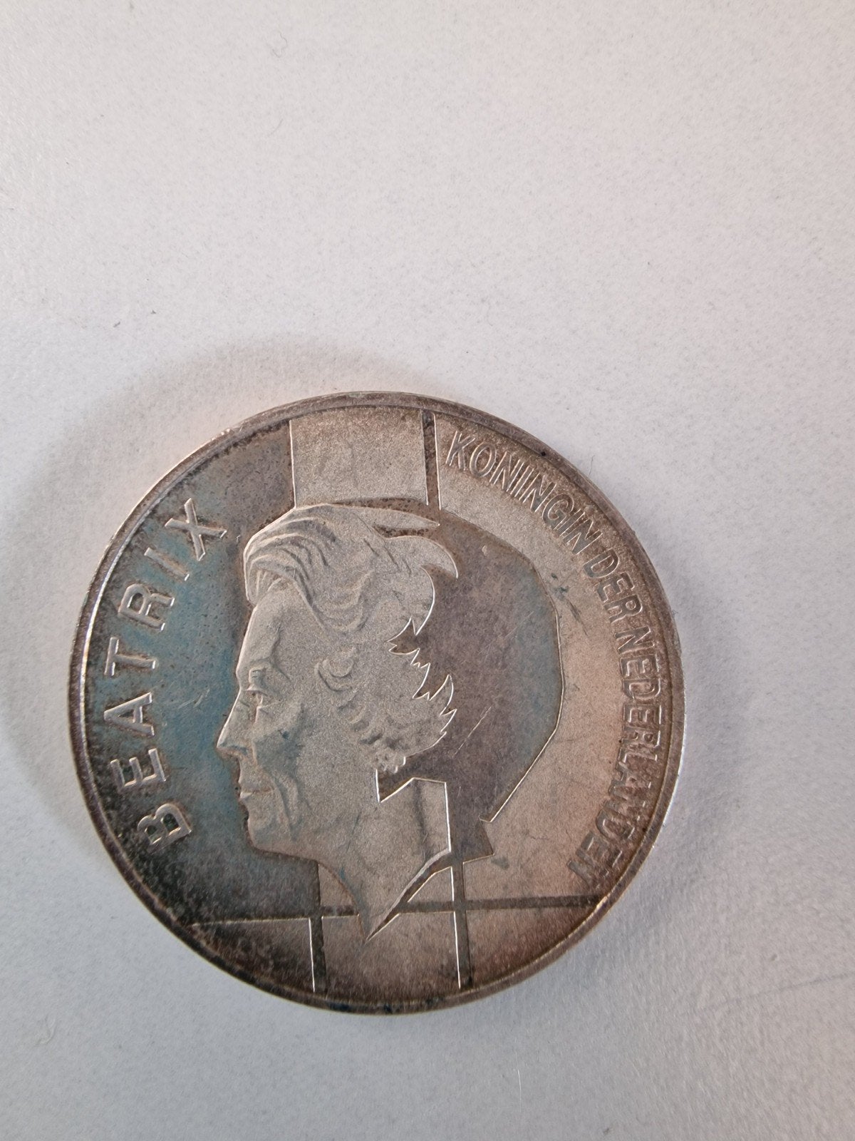 Zilveren 10 Gulden Munt Koningin Beatrix Benelux 1994, Postzegels en Munten, Munten | Nederland, Koningin Beatrix, Zilver, Ophalen of Verzenden