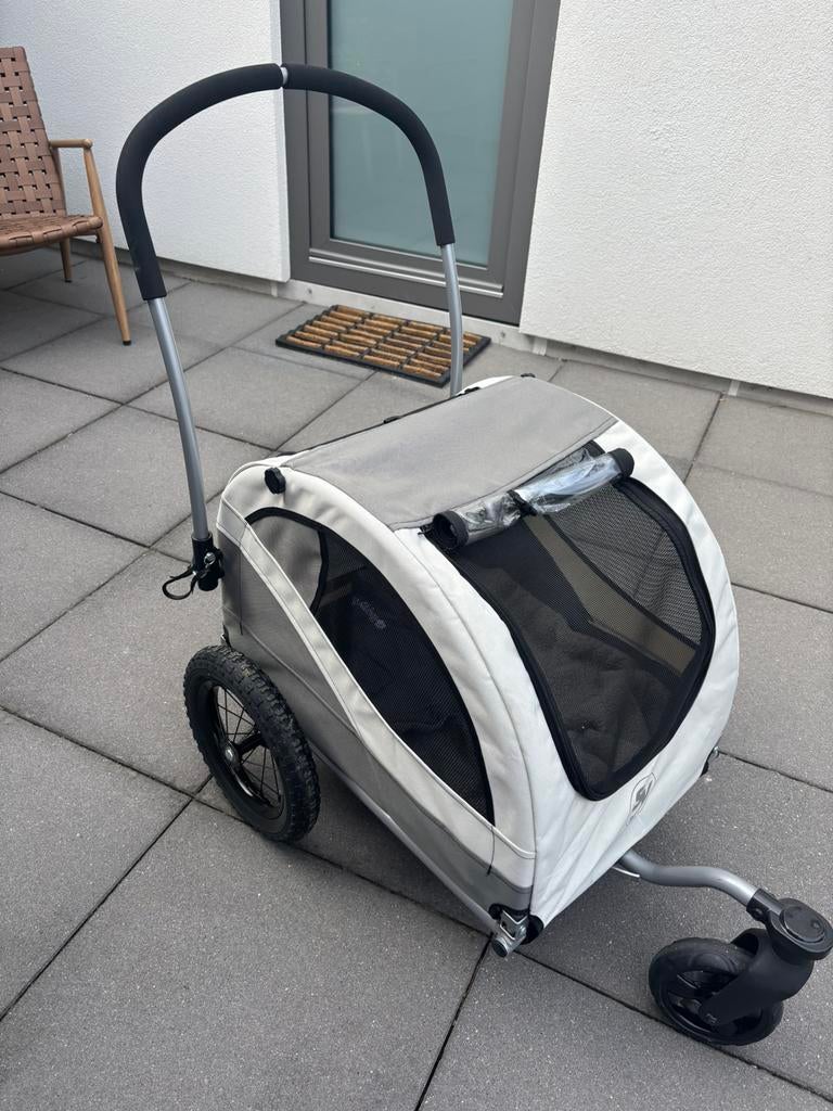 Fietskar trailer hond/ dier 2-in-1, Dieren en Toebehoren, Honden-accessoires, Ophalen, Nieuw