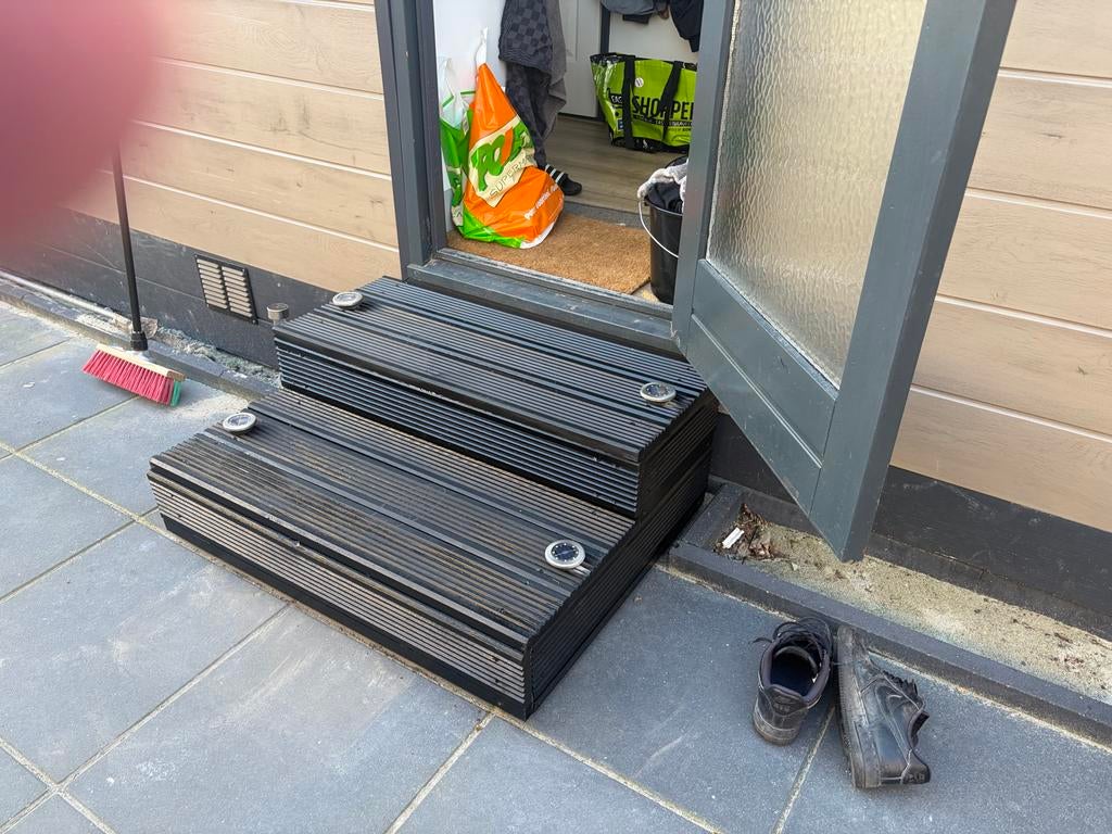 Op maat gemaakte caravan trap opstap, Ophalen, Nieuw