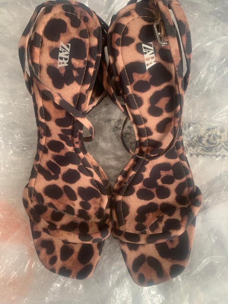 Nieuwe Zara dames hakken met luipaardprint, maat 39, Kleding | Dames, Ophalen of Verzenden, Nieuw, Overige kleuren, Pumps