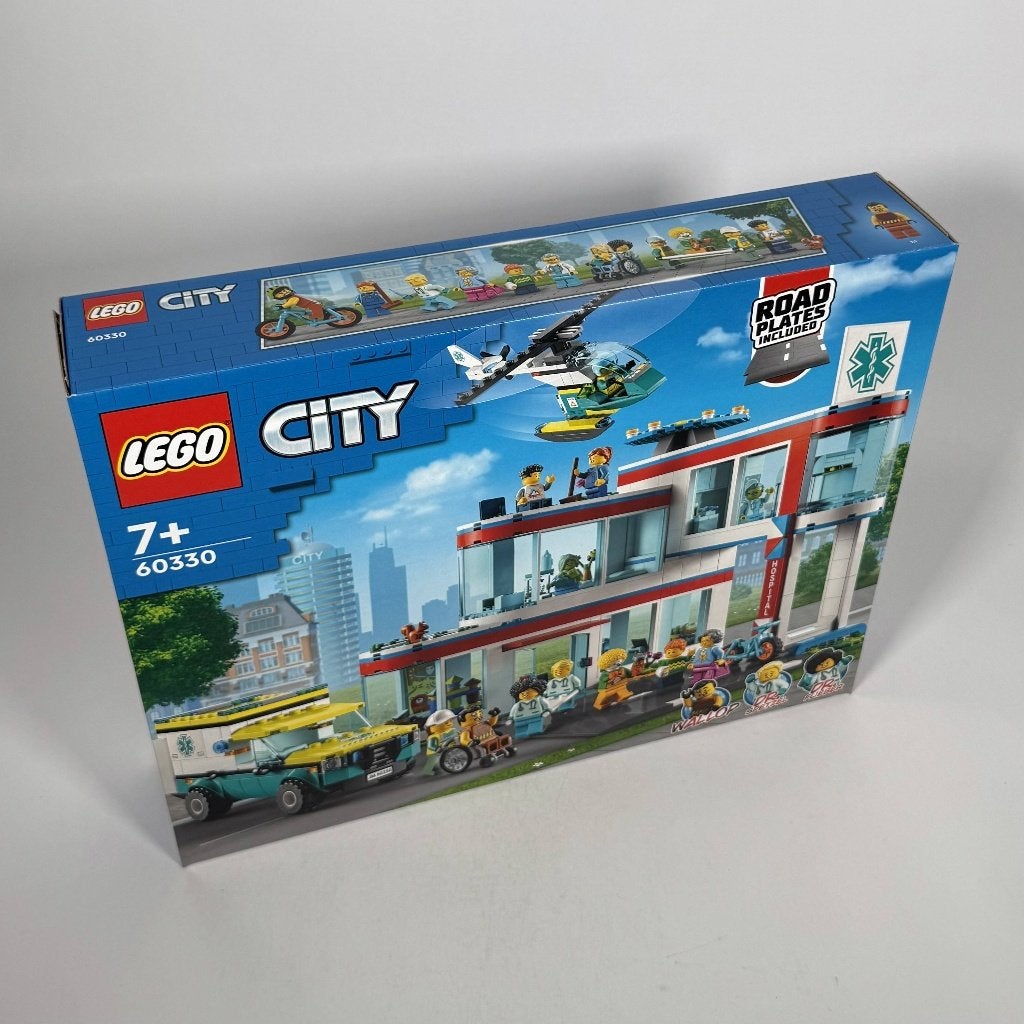 LEGO City 60330 Ziekenhuis – Nieuw, City, Lego, Nieuw, Ophalen of Verzenden