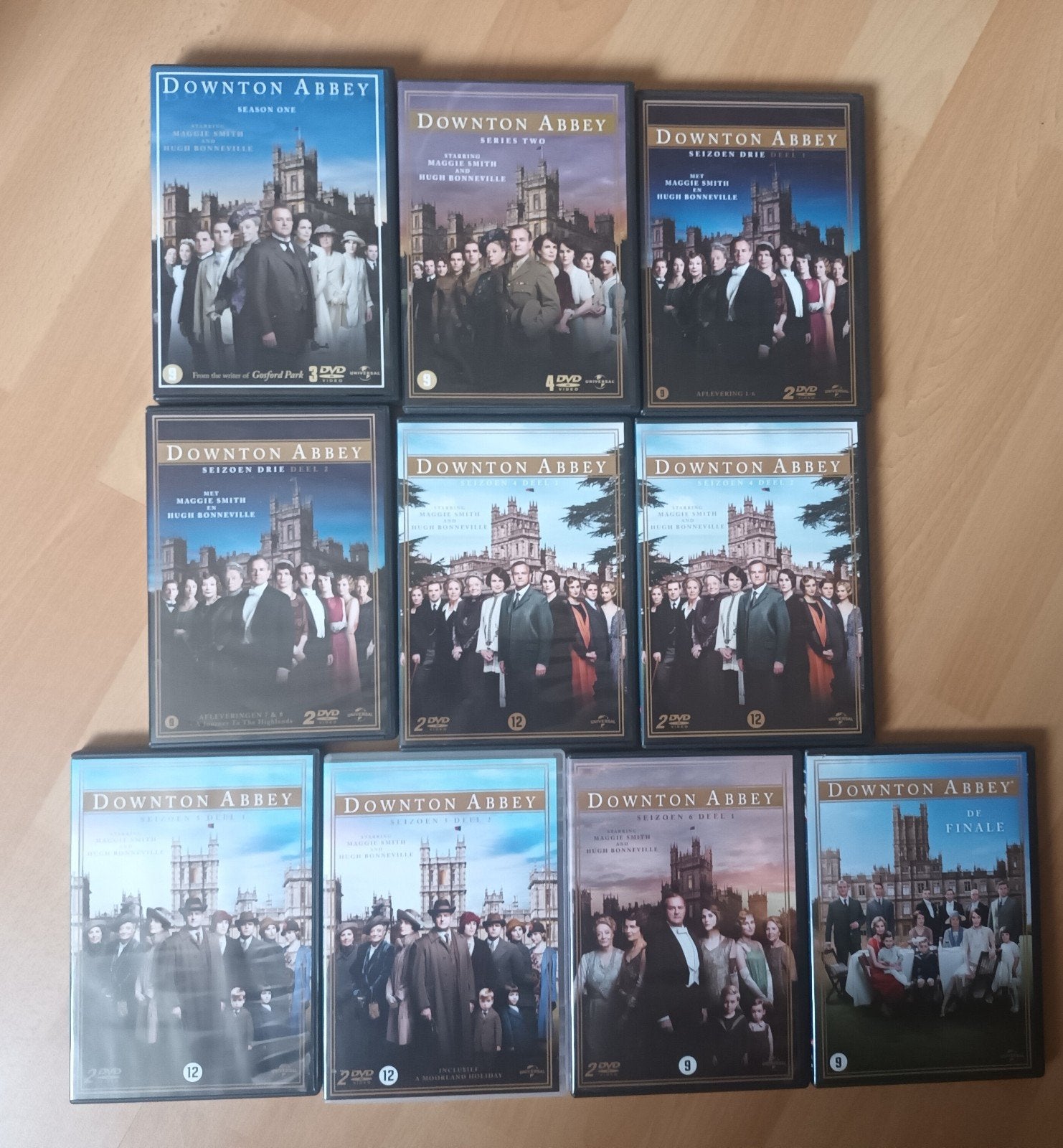 Downton Abbey DVD Boxset - bijna compleet 22 dvd's, Cd's en Dvd's, Dvd's | Tv en Series, Engels, Nederlands, Overige genres, Ophalen of Verzenden