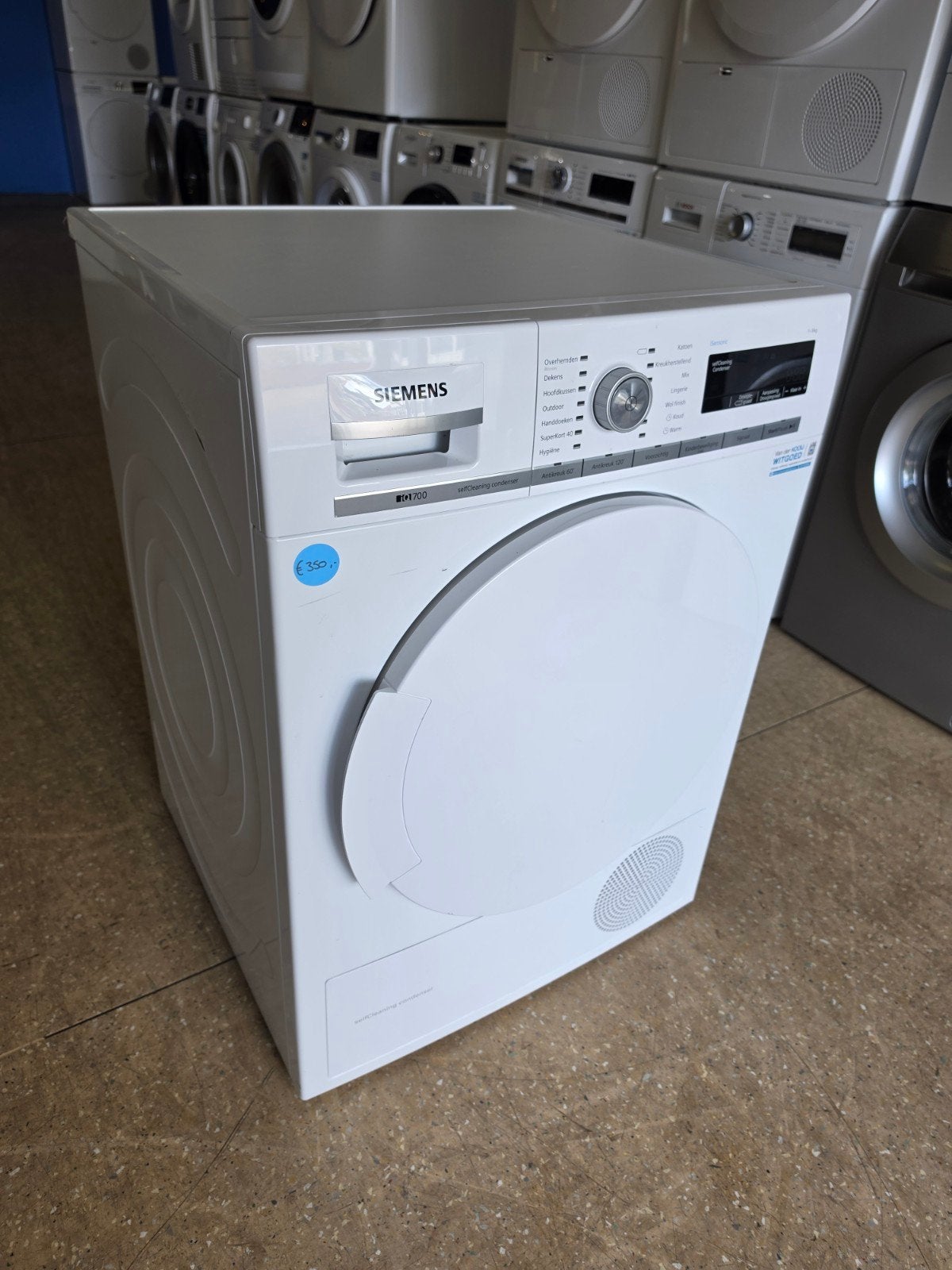 Siemens IQ 700 warmtepompdroger | 9 kilo | Gratis thuis 🚚✅️, Jirnsum, Overige typen, 8 tot 10 kg, Ophalen of Verzenden