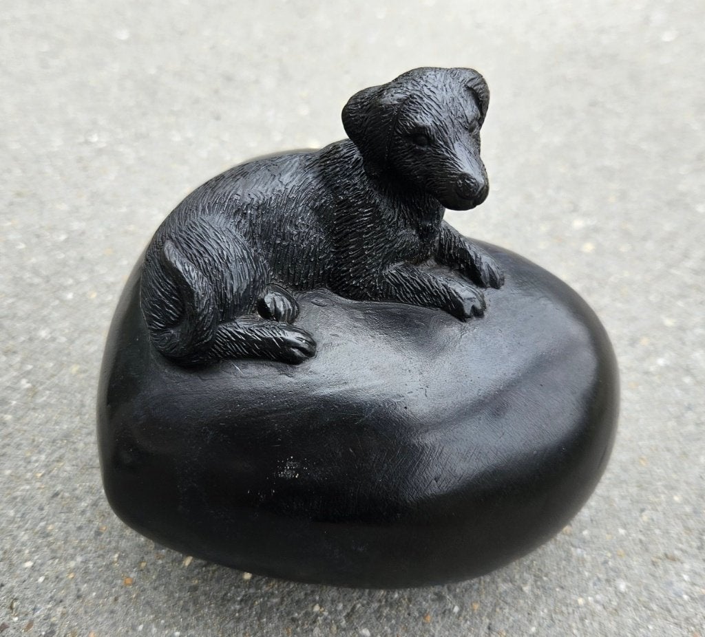 AS URN / URN/HART MET HOND /, Huis en tuin decoratie Marie, Nieuw, Info@huisentuindecoratiemarie.nl, Peize