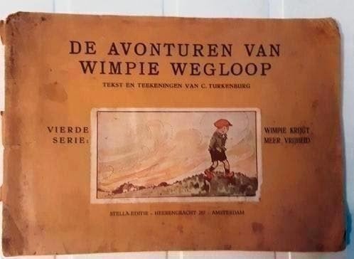 De avonturen van Wimpie Wegloop vierde serie - 1935, Ophalen of Verzenden, Gelezen