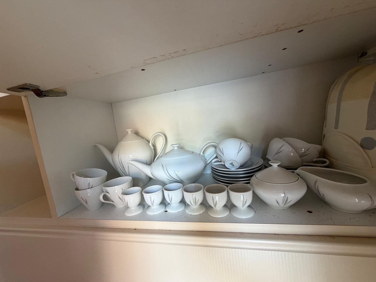 Grote complete set Engels servies H&G / Royal Chelsea, Ophalen of Verzenden