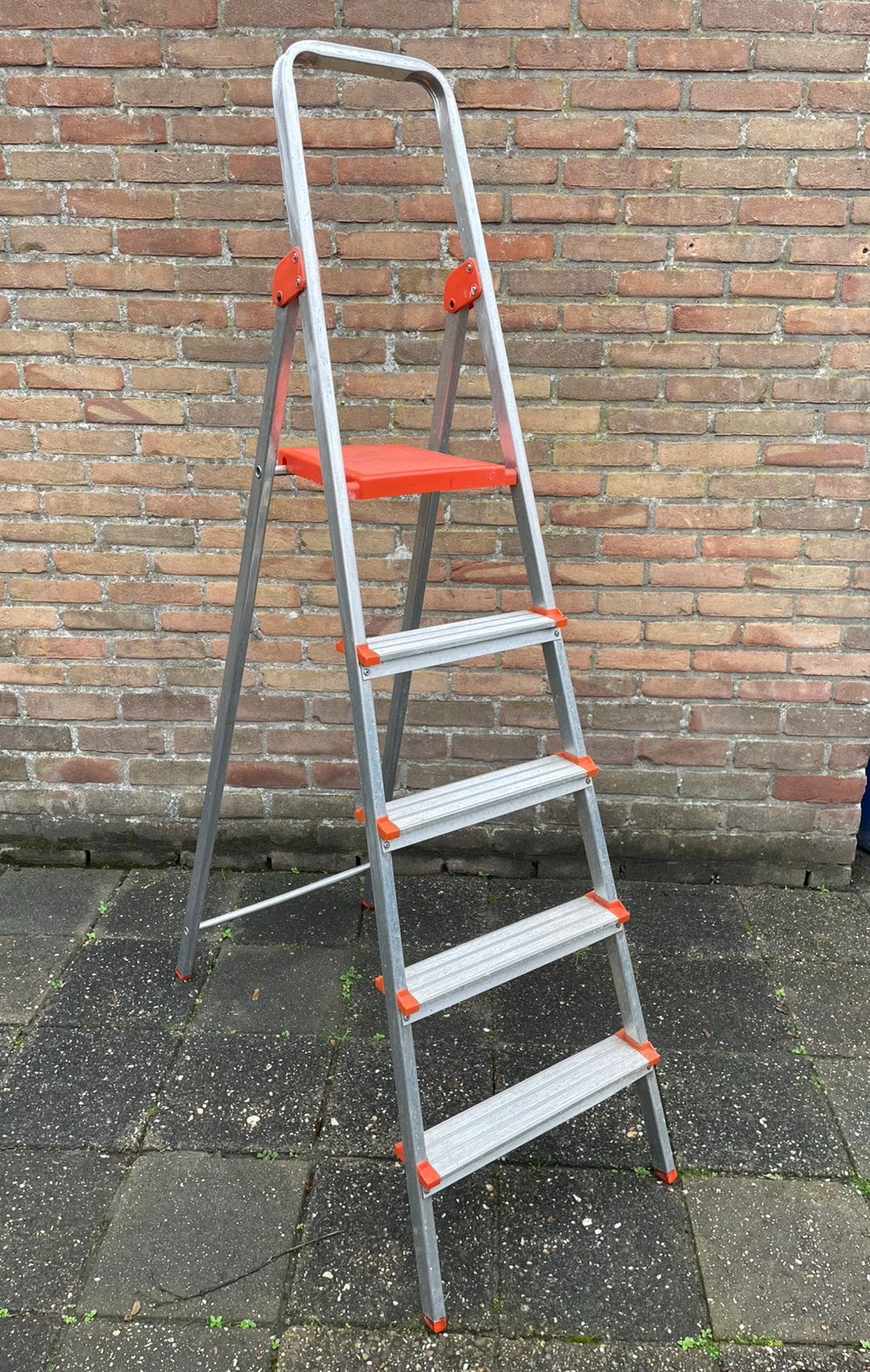 Werk trap, Ophalen, Gebruikt, Trap, Opvouwbaar of Inschuifbaar