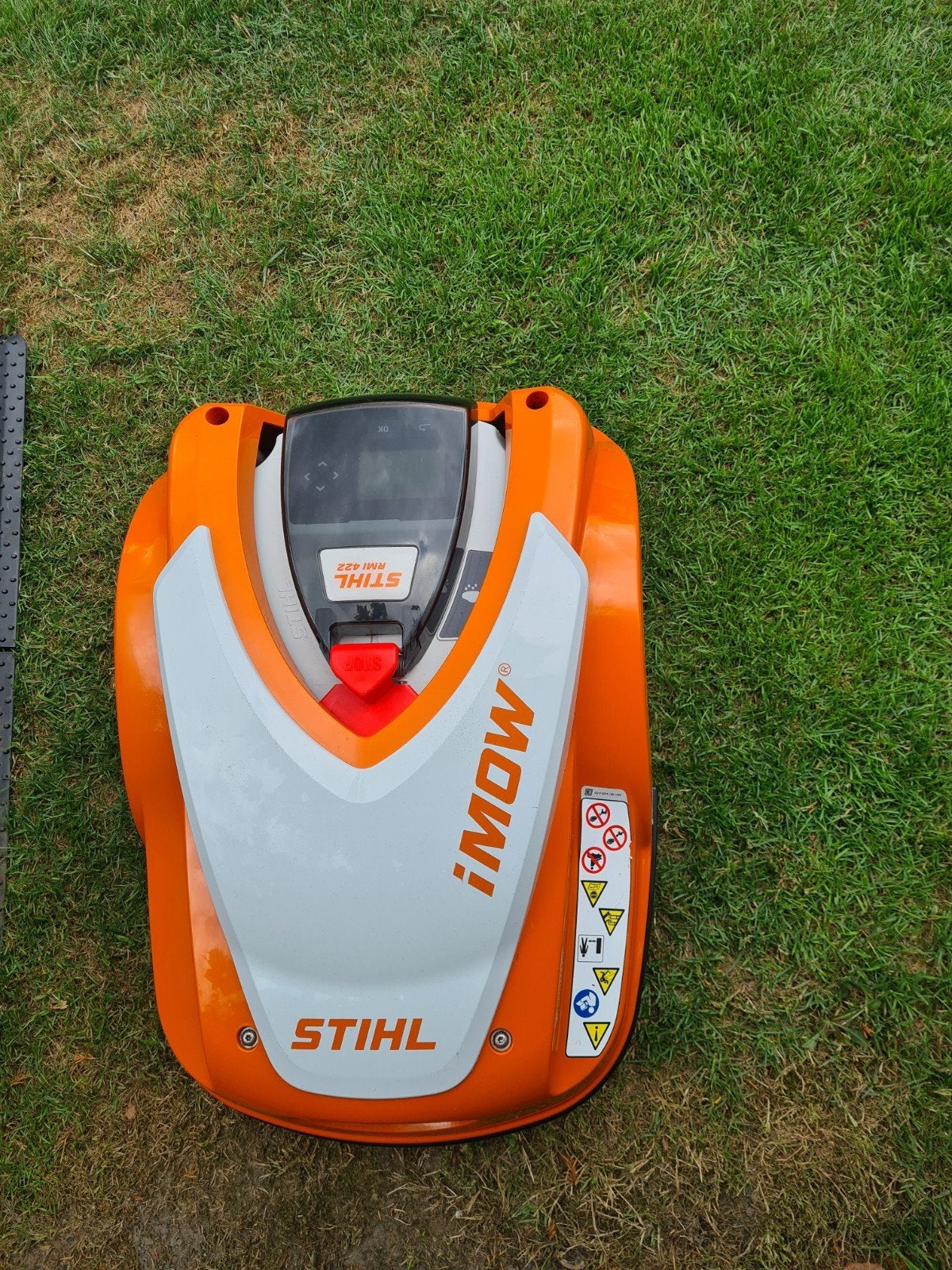 Stihl robotmaaier, Tuin en Terras, Robotmaaiers, Ophalen, Stihl, Gebruikt, Met regensensor