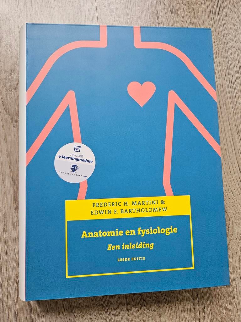 Edwin F. Bartholomew - Anatomie en fysiologie, een inleiding, Boeken, Schoolboeken, Edwin F. Bartholomew; Frederic H. Martini