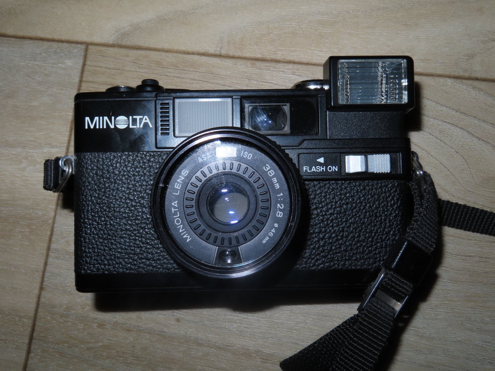 Minolta Hi-Matic S2 - Analoge 35mm Compactcamera, Ophalen of Verzenden, Gebruikt, Compact, Minolta