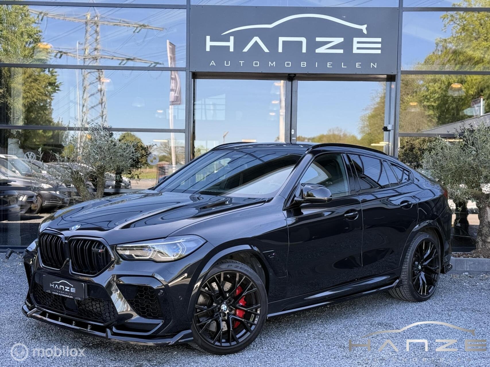 BMW X6M Competition F96|Sky-lounge|HUD|Pano|Maxton|B&W|Laser, Auto's, Automaat, Dealer onderhouden, Gebruikt, 4395 cc