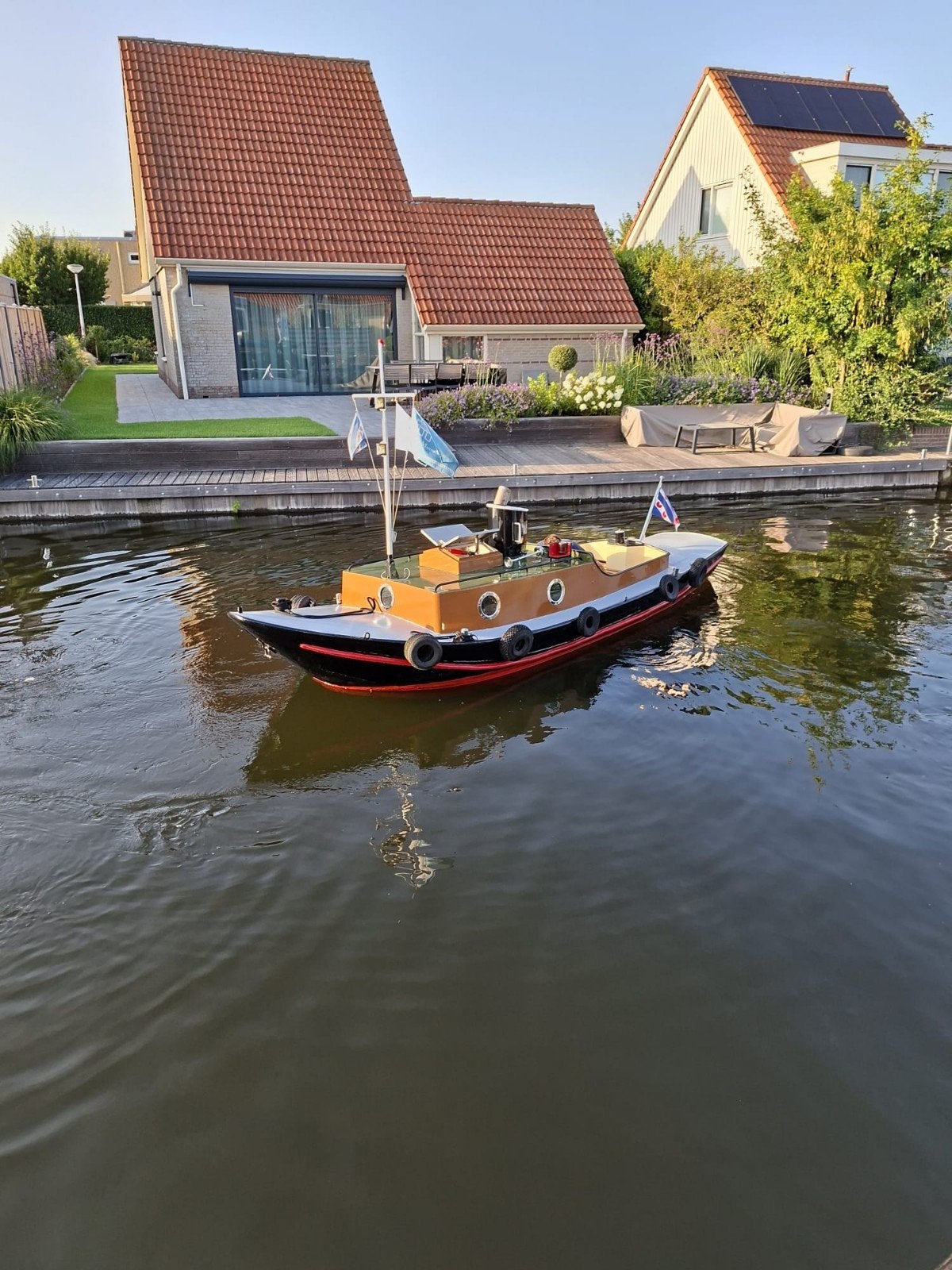 Unieke Motorboot / Sleepboot ,opduwer, Diversen, Overige Diversen, Ophalen