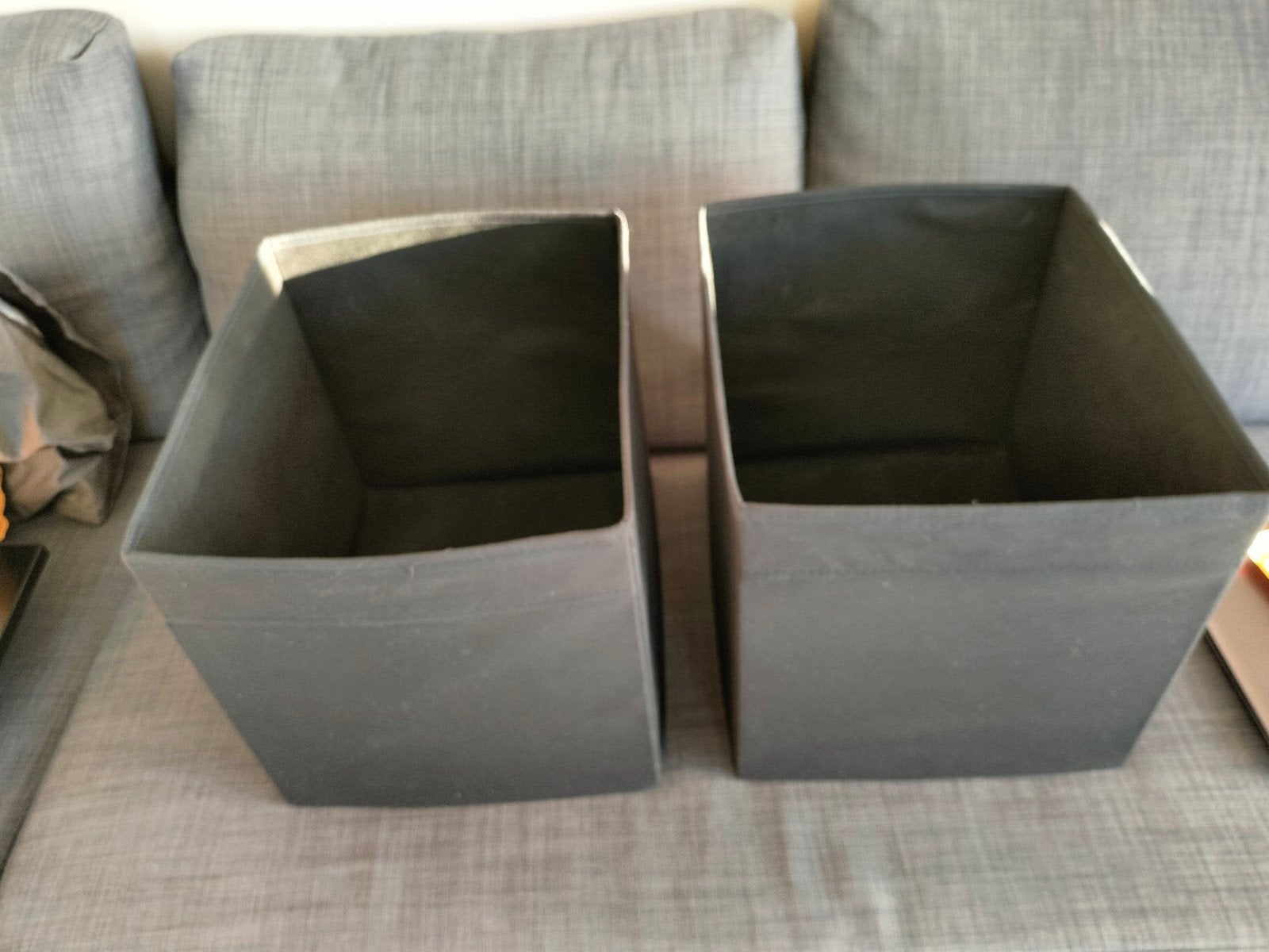 DRÖNA baskets - KALLAX, Ophalen, Zo goed als nieuw, Rechthoekig, Riet