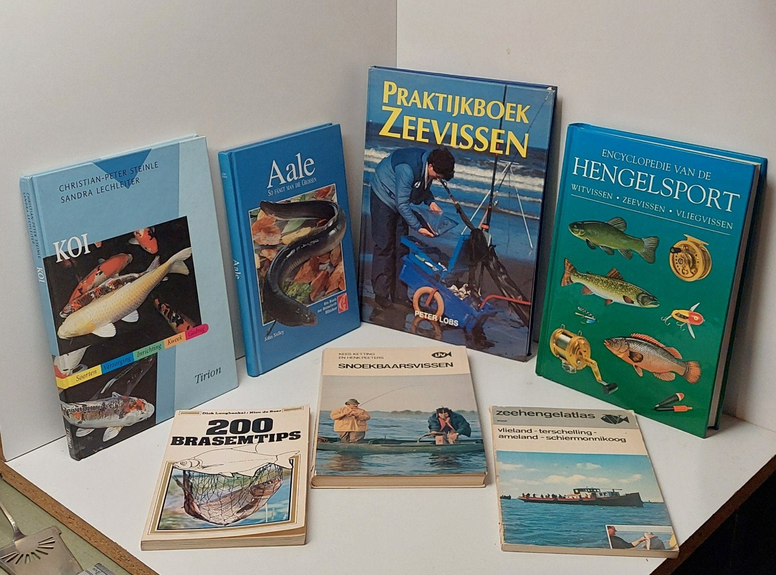 vissen, vissport, hengelsport boeken verzameling, Ophalen of Verzenden, Zo goed als nieuw