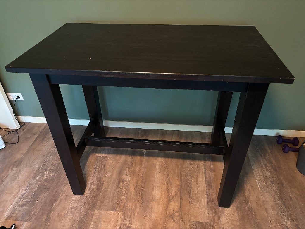 Hoge tafel, Huis en Inrichting, Tafels | Statafels, Ophalen, Gebruikt