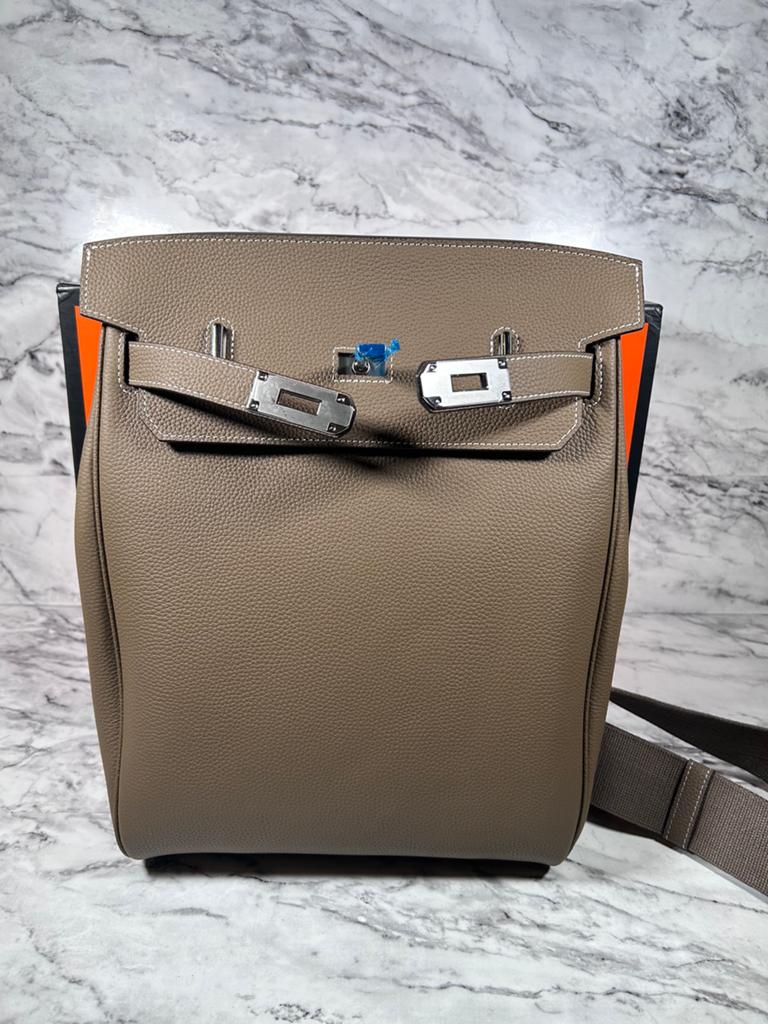 Hermès HAC à Dos GM Backpack, Sieraden, Tassen en Uiterlijk, Tassen | Damestassen, Ophalen of Verzenden, Zo goed als nieuw