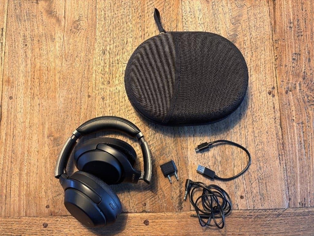 Sony WH-1000XM3 Noise Cancelling koptelefoon (Zwart), Audio, Tv en Foto, Koptelefoons, Gebruikt, Ophalen of Verzenden, Draadloos