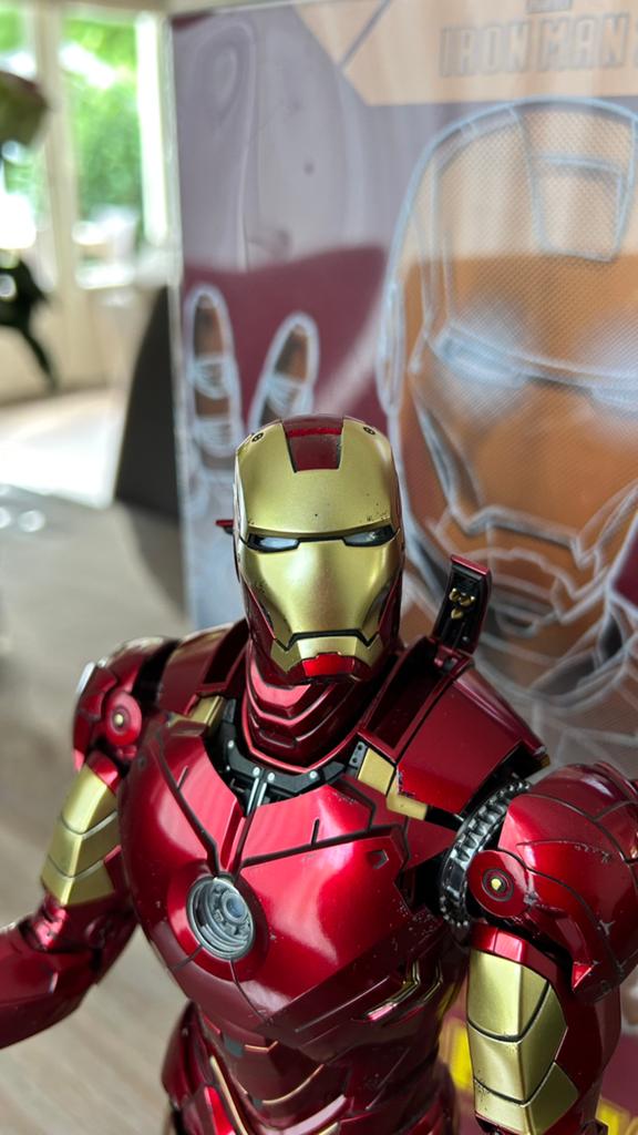 Hot Toys Marvel Iron Man 2 1/6 MMS461021, Ophalen of Verzenden, Zo goed als nieuw, Actiefiguur of Pop