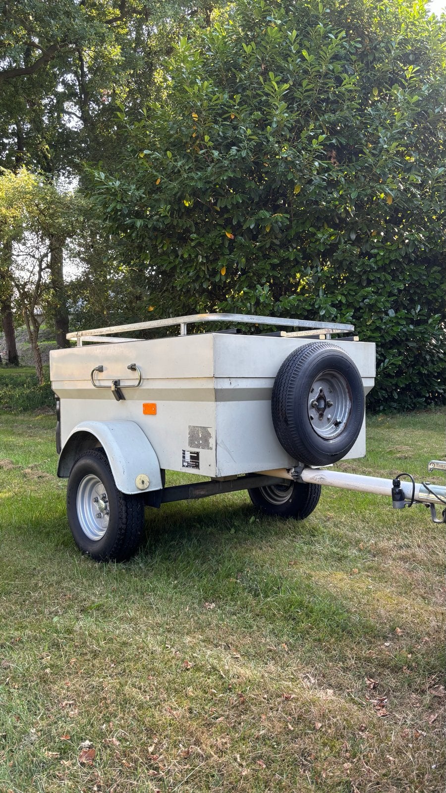 Nette bagagewagen Saris Speedy nieuwe bandjes en reservewiel, Caravans en Kamperen, Ophalen, Gebruikt