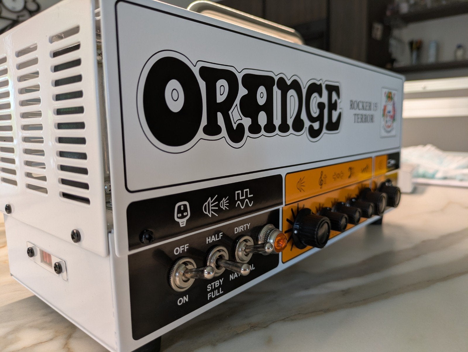 Orange Rocker 15 Terror, Muziek en Instrumenten, Versterkers | Bas en Gitaar, Ophalen, Zo goed als nieuw, Gitaar, Minder dan 50 watt