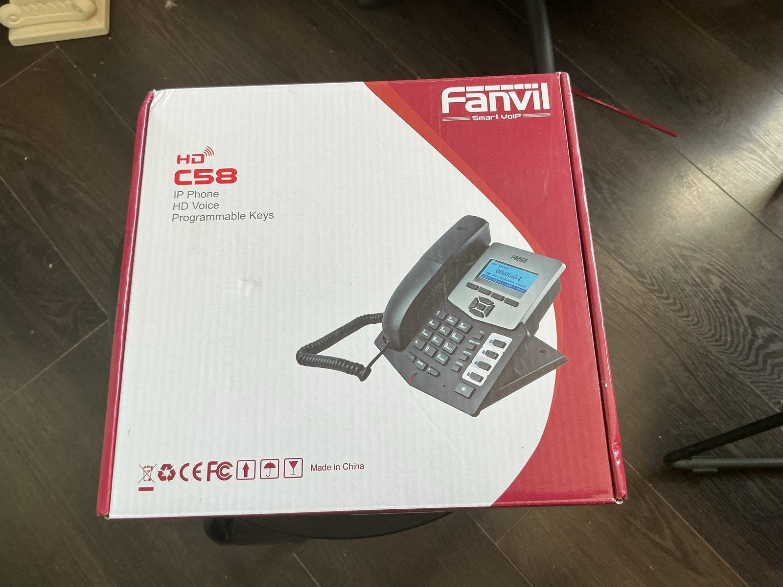 Fanvil C58 HD IP Telefoon - Nieuw in gesealde doos, Telecommunicatie, Datacommunicatie en VoIP, Ophalen, Nieuw, Telefoon