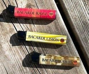 Een cadeautje van Bacardi ( 3 lighters in een pakkie ), Verzenden, Nieuw, Gebruiksvoorwerp