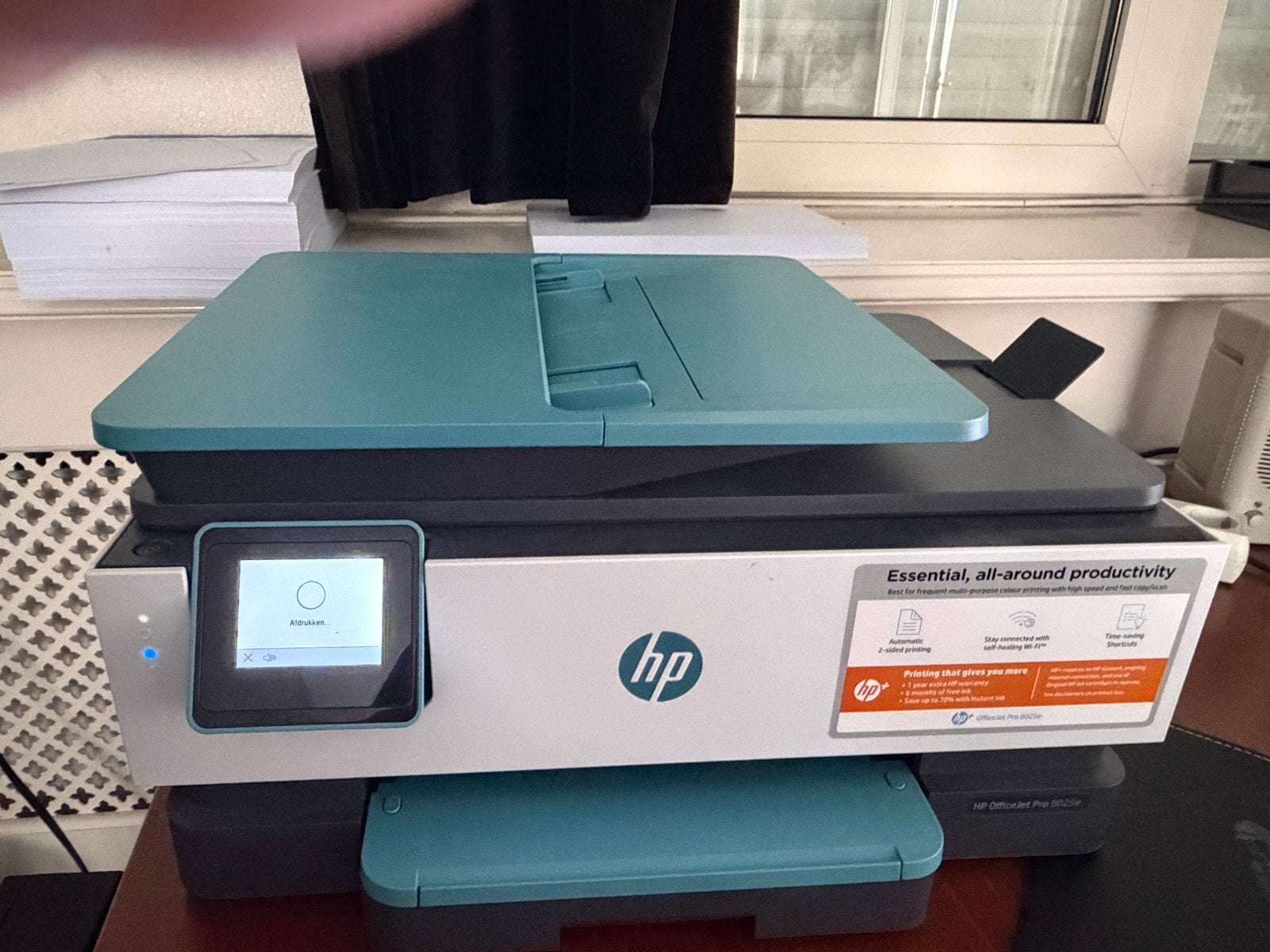 HP OfficeJet Pro 8025e All-in-One Printer met extra inkt, Faxen, Inkjetprinter, All-in-one, Ophalen of Verzenden