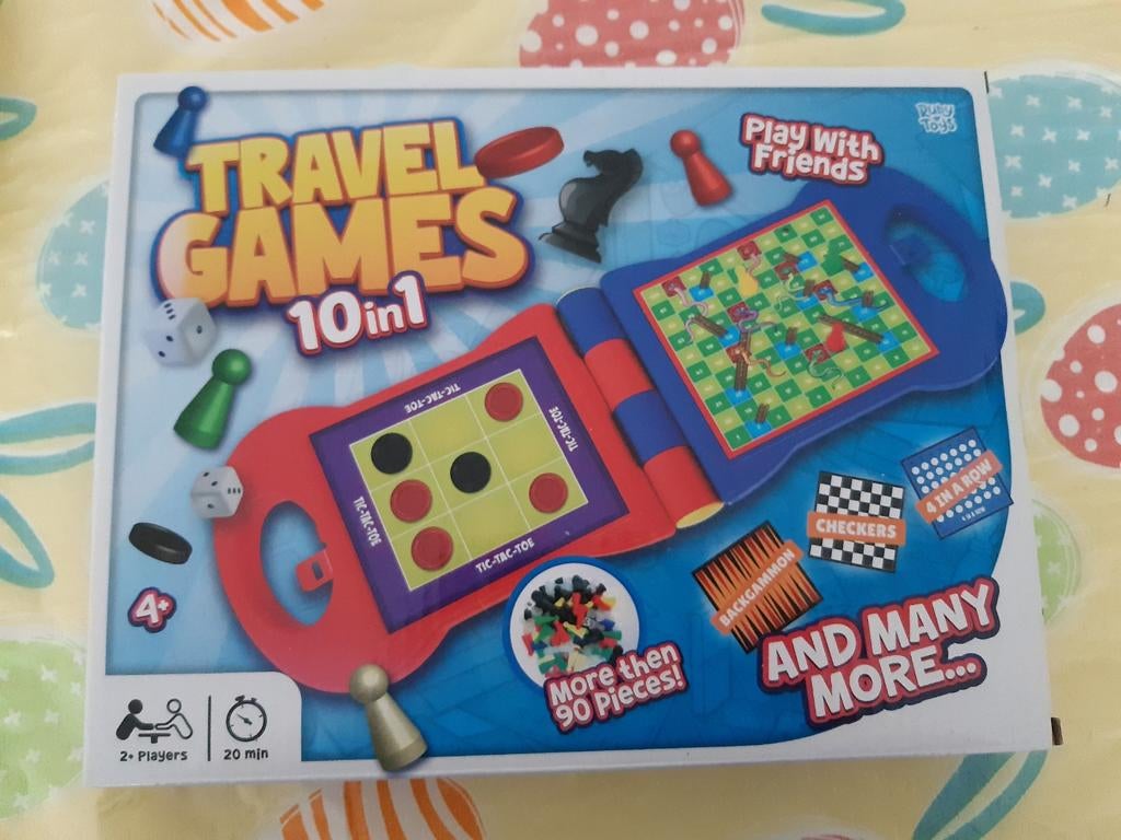 Spelletjes  voor in de auto of trein of gezellig thuis, Een of twee spelers, Ophalen, Zo goed als nieuw