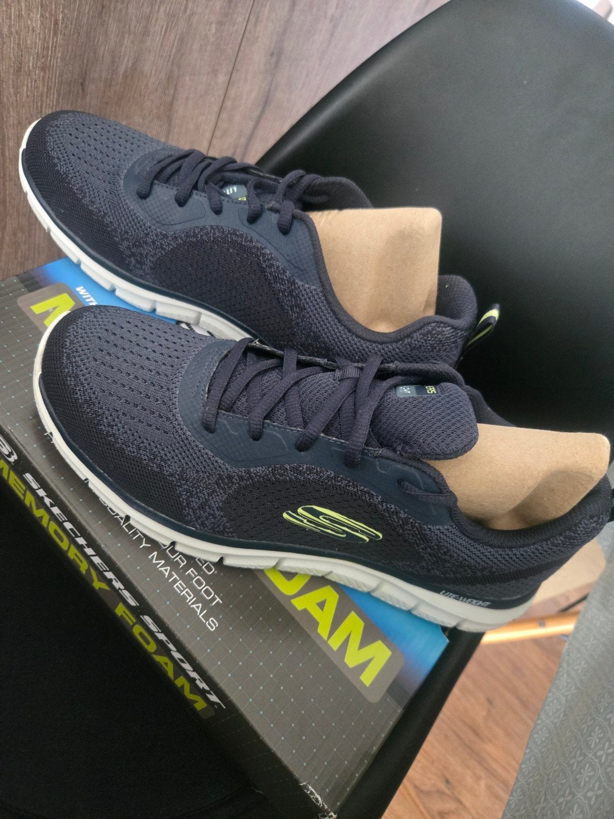 Skechers Sportschoenen Maat 43 - Nieuw in Doos, Blauw, Nieuw, Ophalen of Verzenden, Sneakers of Gympen