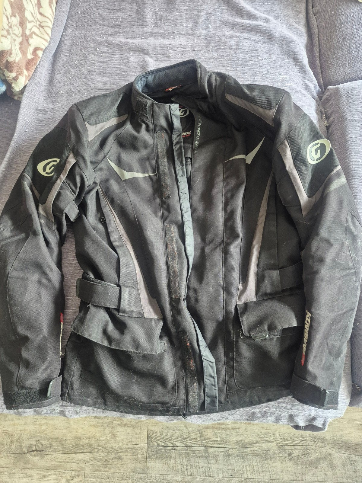 Motorjas textiel heren - Maat M - Winter, Motoren, Ophalen of Verzenden, Tweedehands, Heren, Jas | textiel