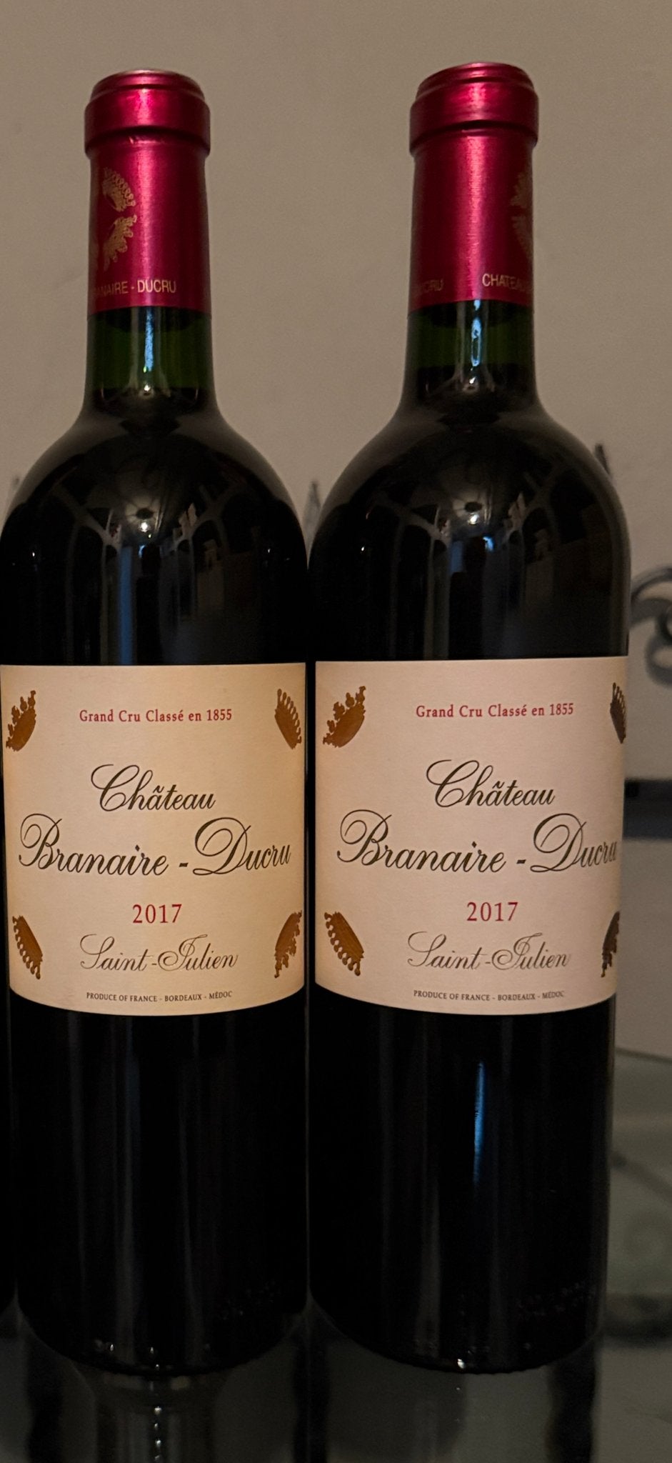 Château Branaire-Ducru 2017 Saint-Julien Grand Cru, Frankrijk, Nieuw, Ophalen of Verzenden, Rode wijn