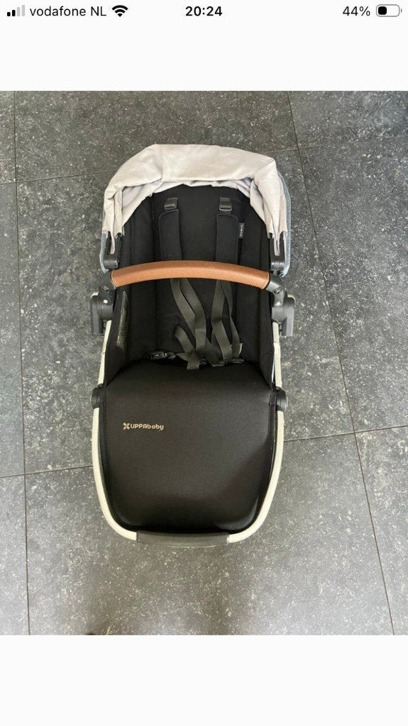 Extra zitje Uppababy Vista V2, Kinderen en Baby's, Buggy's, Ophalen of Verzenden, Zo goed als nieuw, Overige merken, Verstelbare rugleuning