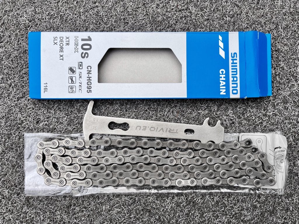 Shimano Deore XT CN-HG95 ketting – 10-speed (106 schakels), Ophalen, Zo goed als nieuw